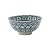 CJ 4 BOWLS DE PORCELANA DUBAI VERDE E BRANCO 12x5,5cm - Imagem 2