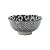CJ 4 BOWLS DE PORCELANA FLORENÇA PRETO E BRANCO 12x5,5cm - Imagem 2