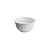 BOWL DE PORCELANA NEW BONE FLOWERS BRANCO 12,5x6,5cm - Imagem 1