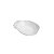 PETISQUEIRA DE PORCELANA NEW BONE PINEAPPLE BRANCO 13x9,5cm - Imagem 1