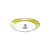 CJ 6 XÍCARAS P/CAFÉ DE PORCELANA SUPER WHITE PINEAPPLE 90ml - Imagem 1
