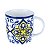 CANECA DE PORCELANA LADRILHO AMARELO 350ml - Imagem 1