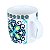 CANECA DE PORCELANA LADRILHO VERDE 350ml - Imagem 2