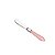 CJ 6 ESPÁTULAS AÇO INOX CABO PLÁSTICO MOTHER PEARL ROSA 16 - Imagem 1
