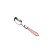 CJ 6 COLHERES CHÁ AÇO INOX CABO PLÁSTICO ROSA 16,5cm - Imagem 1