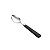 CJ 6 COLHERES SOBREMESA AÇO INOX CABO PLÁSTICO RATTAN 18cm - Imagem 1