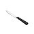 CJ 6 FACAS SOBREMESA AÇO INOX CABO PLÁSTIC RATTAN PRETO 20cm - Imagem 1