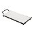 BANDEJA C/ALÇA DE MÁRMORE E FERRO TERRAZZO 32x18cm - Imagem 1