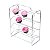 SUPORTE 30 CÁPSULAS CAFÉ DOLCE GUSTO FERRO CROMADO 23x11x30 - Imagem 1