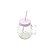 CANECA DE VIDRO C/TAMPA E CANUDO PINEAPPLE ROSA 480ml - Imagem 1