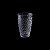 CJ 6 COPOS ALTOS DE VIDRO BUBBLE 320ml - Imagem 1