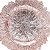 SOUSPLAT DE VIDRO VULCANO ROSÉ 33cm - Imagem 3