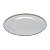 SOUSPLAT DE ZAMAC NIQUELADO BALLS 32cm - Imagem 1