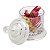POTE MULTIUSO DE ZAMAC CRISTAL PRATEADO 10,5x16,5cm - Imagem 5