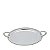 BANDEJA C/ALÇA DE ZAMAC NIQUELADO BALLS 37,5x31,5x4,5cm - Imagem 3