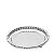 BANDEJA DE ZAMAC NIQUELADO BALLS 13,5x2,5cm - Imagem 1