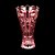 VASO CRISTAL ANGEL ROXO 14x25cm - Imagem 2