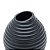 VASO DECORATIVO CERÂMICA PRETO 11x13cm - Imagem 4