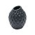 VASO DECORATIVO CERÂMICA PRETO 11x13cm - Imagem 1