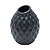 VASO DECORATIVO CERÂMICA PRETO 11x13cm - Imagem 3