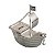 COFRE DE ZAMAC BARCO 18x8x12cm - Imagem 1