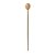 COLHER AÇO INOX BAILARINA KYOTO ROSÉ GOLD/NUDE 30cm - Imagem 1