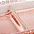 PETISQUEIRA CRISTAL C/3 DIVISÕES PEARL ROSA 30x13x3cm - Imagem 4