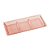PETISQUEIRA CRISTAL C/3 DIVISÕES PEARL ROSA 30x13x3cm - Imagem 1