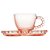 CJ 4 XÍCARAS CAFÉ CRISTAL C/PIRES PEARL ROSA 80ml - Imagem 3