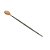 COLHER AÇO INOX BAILARINA KYOTO ROSÉ GOLD/CINZA 30cm - Imagem 2