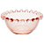 CJ 4 BOWLS CRISTAL PEARL ROSA 9x4cm - Imagem 2