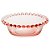 CJ 4 BOWLS CRISTAL PEARL ROSA 12x4cm - Imagem 1