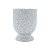 VASO DECORATIVO CERÂMICA CINZA 13x16cm - Imagem 3