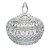 POTICHE DECORATIVO CRISTAL LYS 14x15cm - Imagem 1