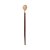 COLHER AÇO INOX BAILARINA KYOTO ROSÉ GOLD/CARMIM 30cm - Imagem 2