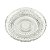 CJ 6 PRATOS CRISTAL SOBREMESA LYS 20cm - Imagem 2