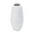 VASO DECORATIVO CERÂMICA BRANCO 15x30cm - Imagem 1