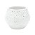 VASO DECORATIVO CERÂMICA BRANCO 12x10cm - Imagem 2