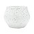 VASO DECORATIVO CERÂMICA BRANCO 12x10cm - Imagem 3