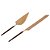 CJ 2PC AÇO INOX P/BOLO KYOTO ROSÉ GOLD/CARMIM - Imagem 1