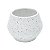 VASO DECORATIVO CERÂMICA BRANCO 15x11cm - Imagem 1