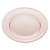 SOUSPLAT CRISTAL PEARL ROSA 32cm - Imagem 1