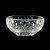 CJ 4 BOWLS CRISTAL LYS 13x5cm - Imagem 3