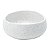 VASO DECORATIVO CERÂMICA BRANCO 22x8cm - Imagem 1