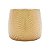 VASO DECORATIVO CERÂMICA DOURADO 13x10cm - Imagem 3