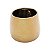 VASO DECORATIVO CERÂMICA DOURADO 13x10cm - Imagem 4