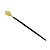 COLHER AÇO INOX BAILARINA KYOTO DOURADO/PRETO 30cm - Imagem 1