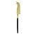 CJ 3PC AÇO INOX P/QUEIJO KYOTO DOURADO/PRETO - Imagem 4