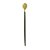 COLHER AÇO INOX BAILARINA KYOTO DOURADO/OLIVA 30cm - Imagem 1
