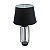 ABAJUR METAL BIVOLT PRETO 31x54cm - Imagem 1